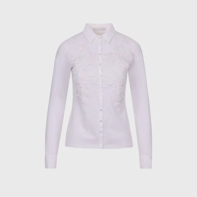 1AF0323-054 [ANNE FONTAINE] Vianey Shirt White #P20F06501 (EU)