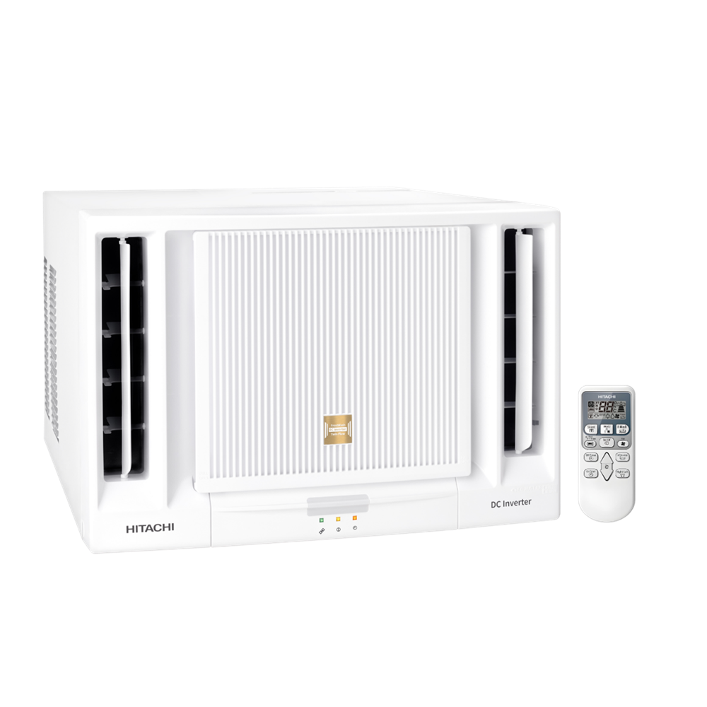 💥New💥 日立 Hitachi    RAW-ZH07CCK‧3/4匹 R32 智能變頻淨冷‧無線遙控‧小涼伴窗口式冷氣機‧香港行貨,原廠3年全機及5年壓縮機保養‧