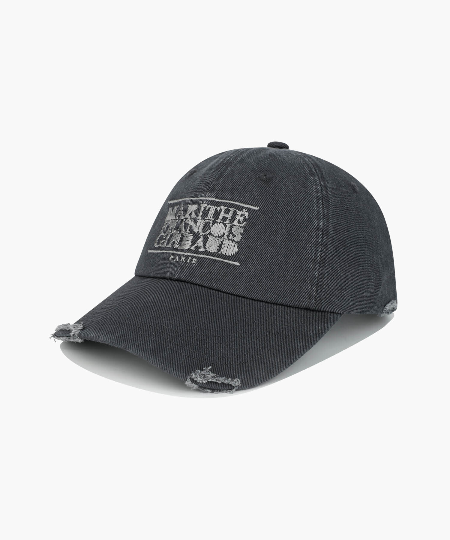 【入LIVECODE一件減至$278😱🔥！】【2026首次春夏封館😍】【MFG】DRAWING CLASSIC LOGO DAMAGED COVERED CAP(Pink/Charcoal)