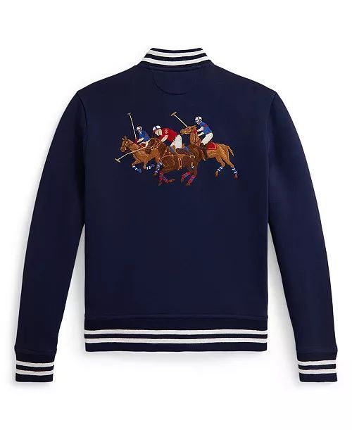 260320 POLO 男大童賽馬LOGO外套