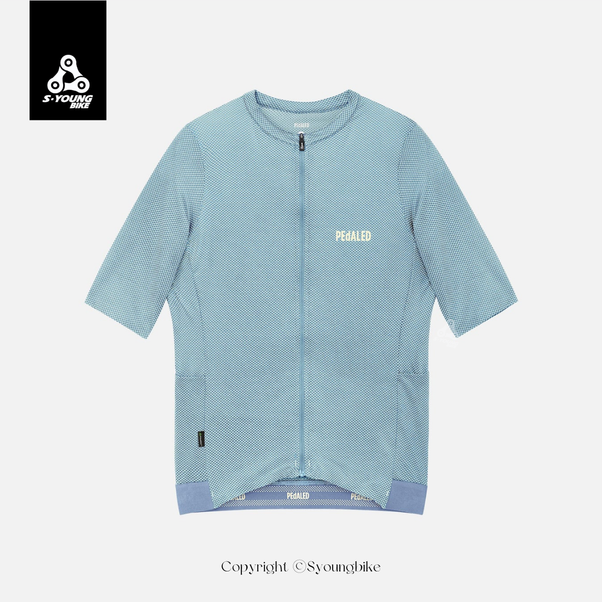 【PEdALED】ODYSSEY Delta Jersey 男短袖車衣 / Light Blue 淺藍