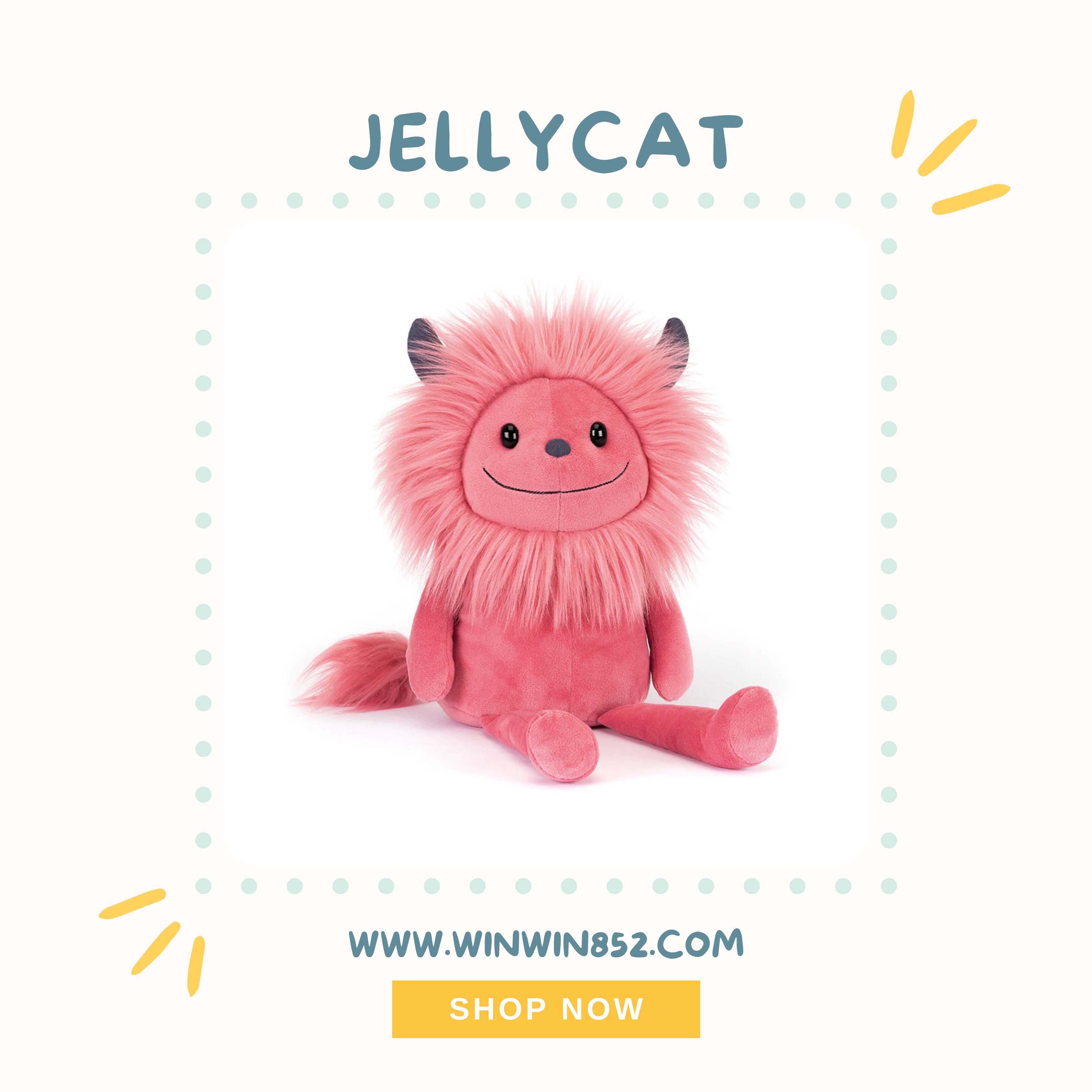 Jellycat Jinx Monster