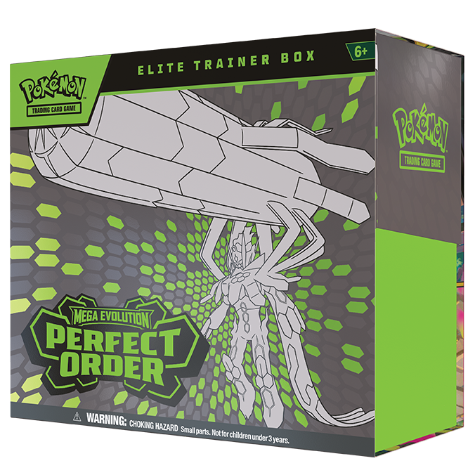 【美版】Pokemon Trading Card Game - Mega Evolution—Perfect Order - ETB禮盒（原盒）