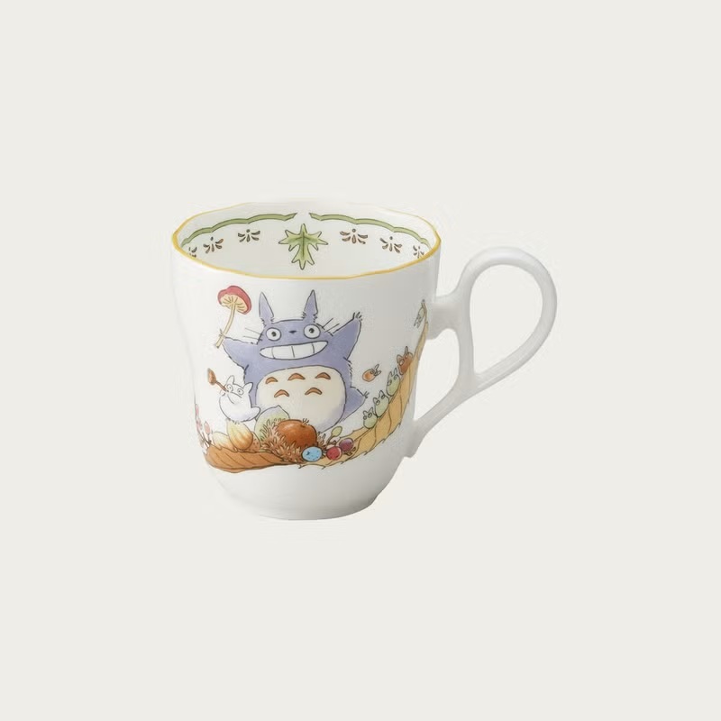 Noritake 馬克杯龍貓蘑菇