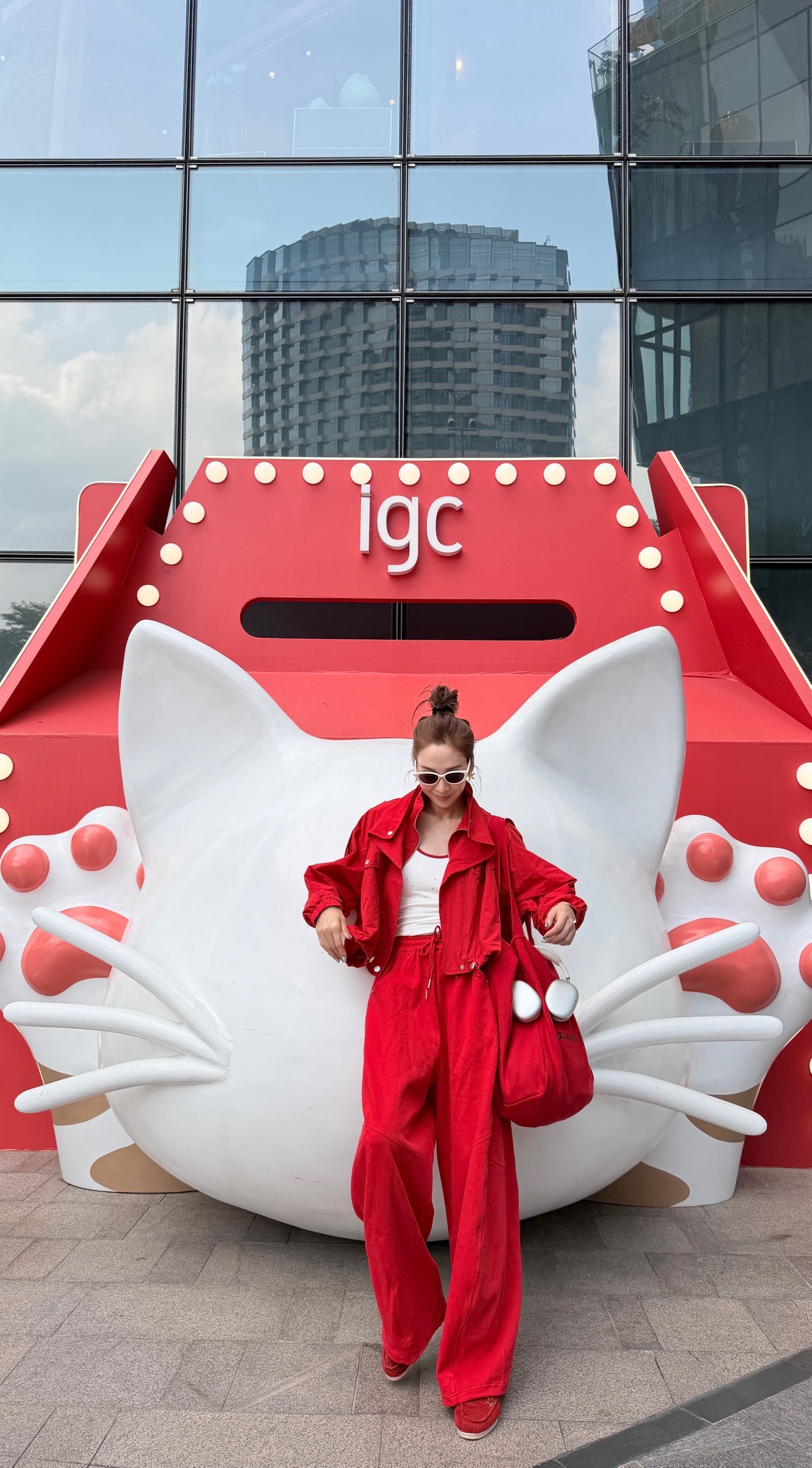 雙層大翻領防風外套