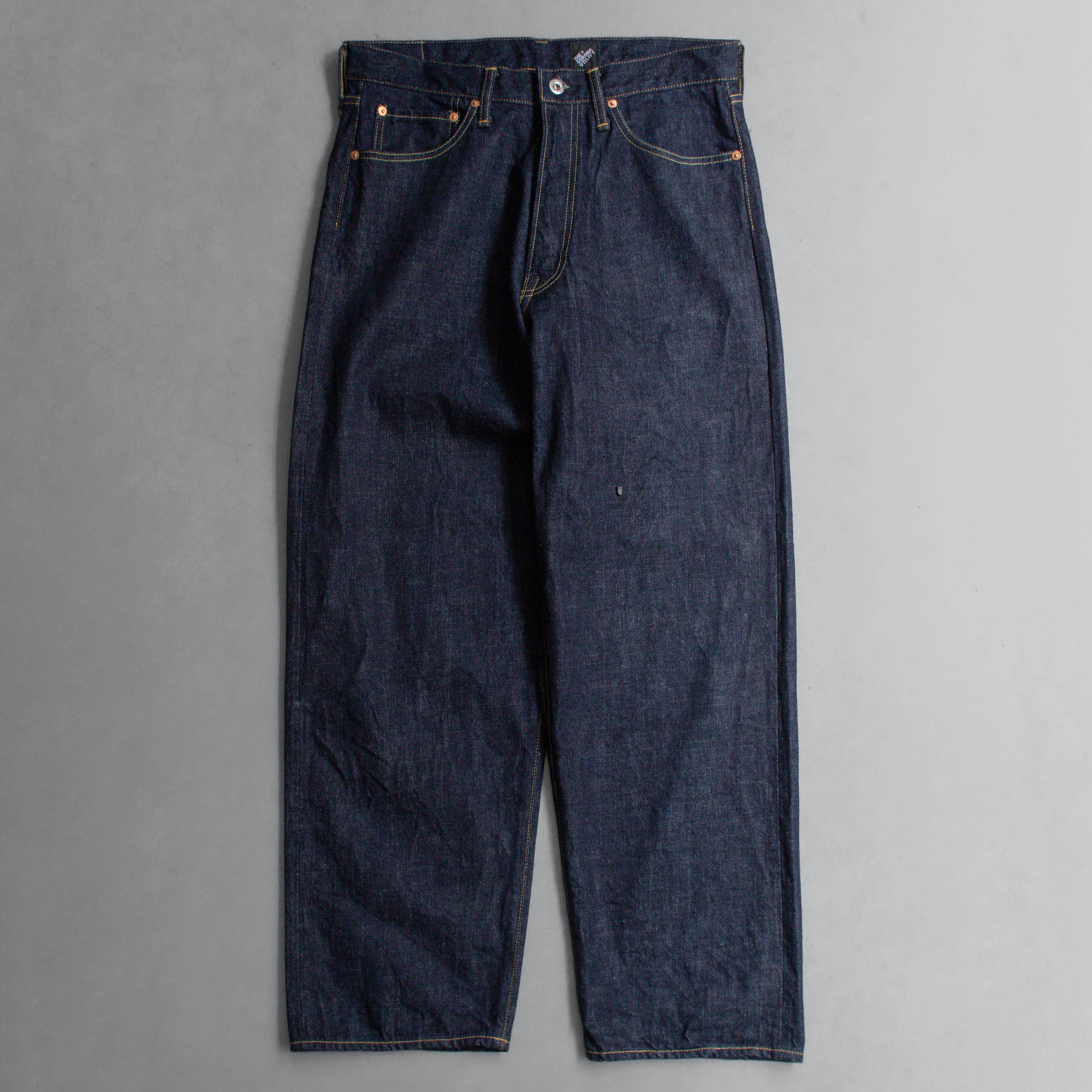CORONA UTILITY W05 FIVE POCKET INDIGO DENIM 寬版 丹寧 長褲