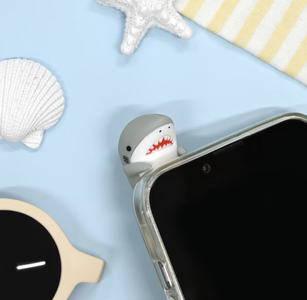 JP JAWS 大白鯊 公仔造型手機裝飾 2412 TK260320