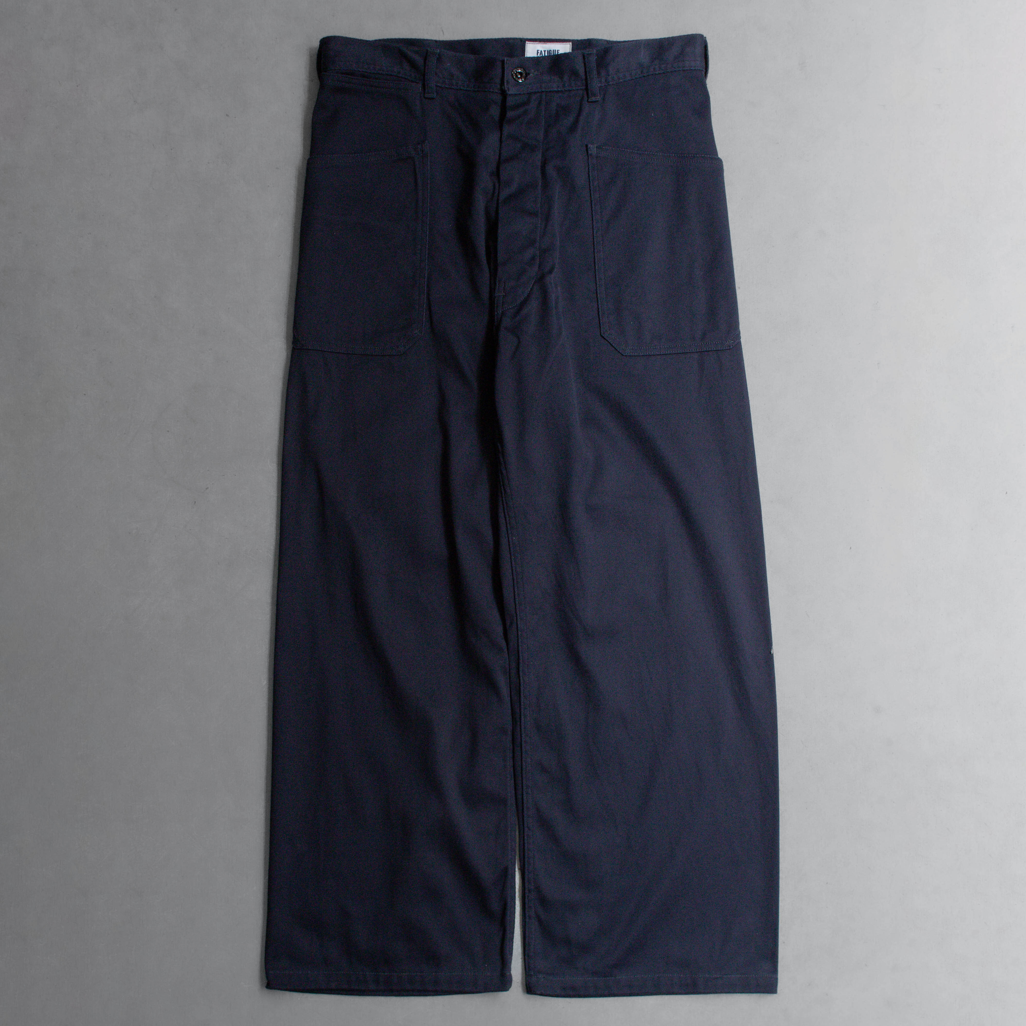 CORONA UTILITY UTILITY NAVY SLACKS 純棉 海軍 工作 長褲