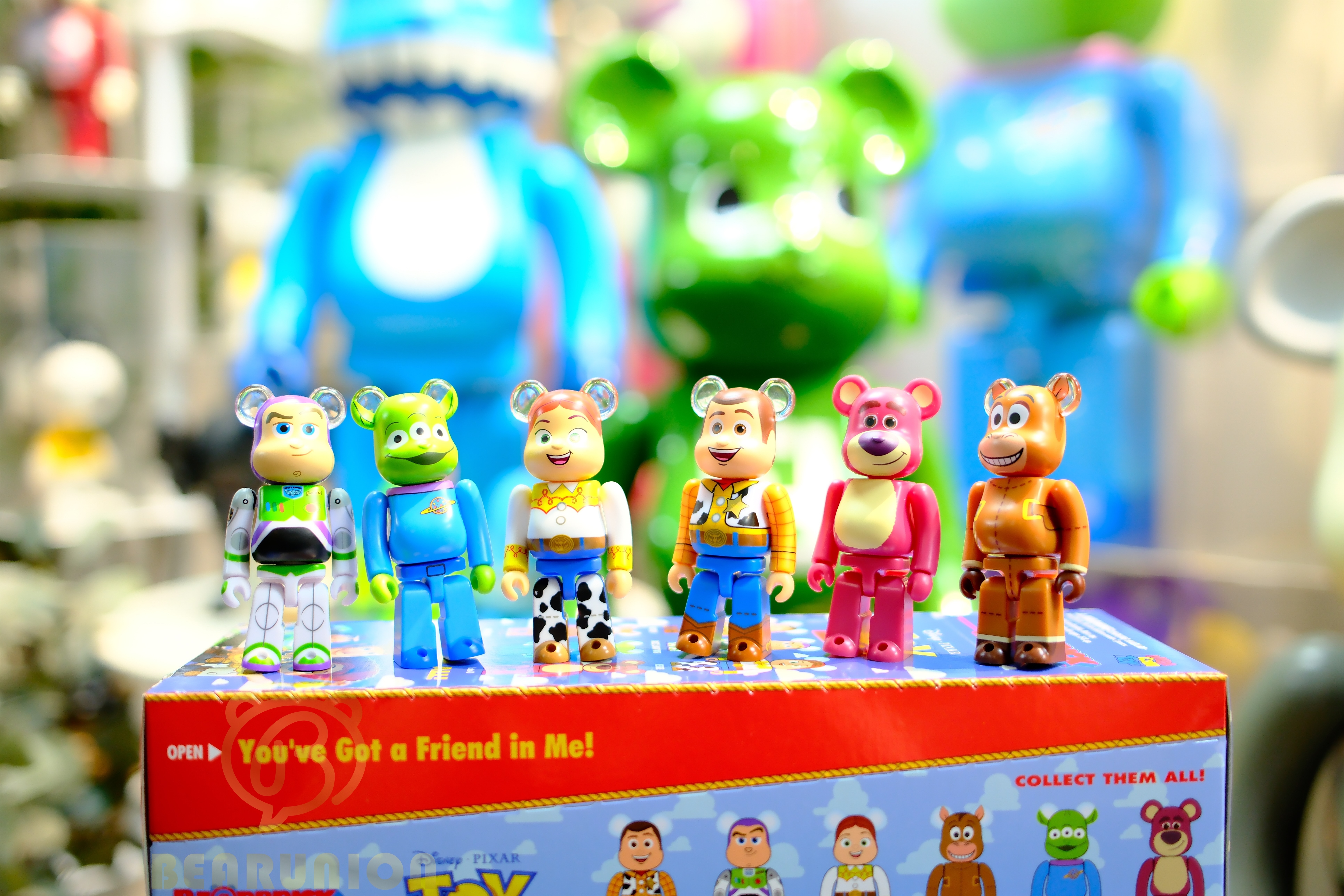 🎏預訂🎏 Bearbrick 100% CHASE TOY STORY SET OF 12