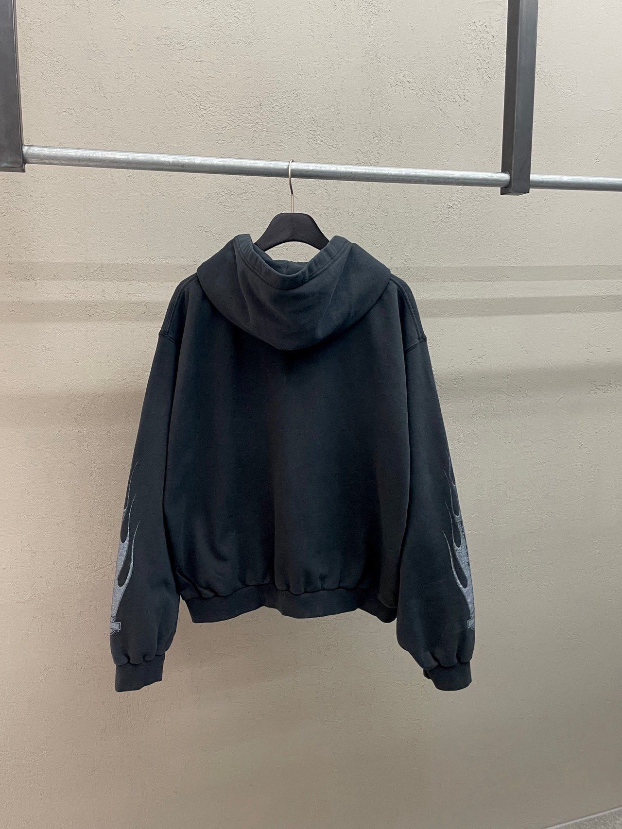 洗水英文字圖案連帽衛衣 ARCHIVE-421T