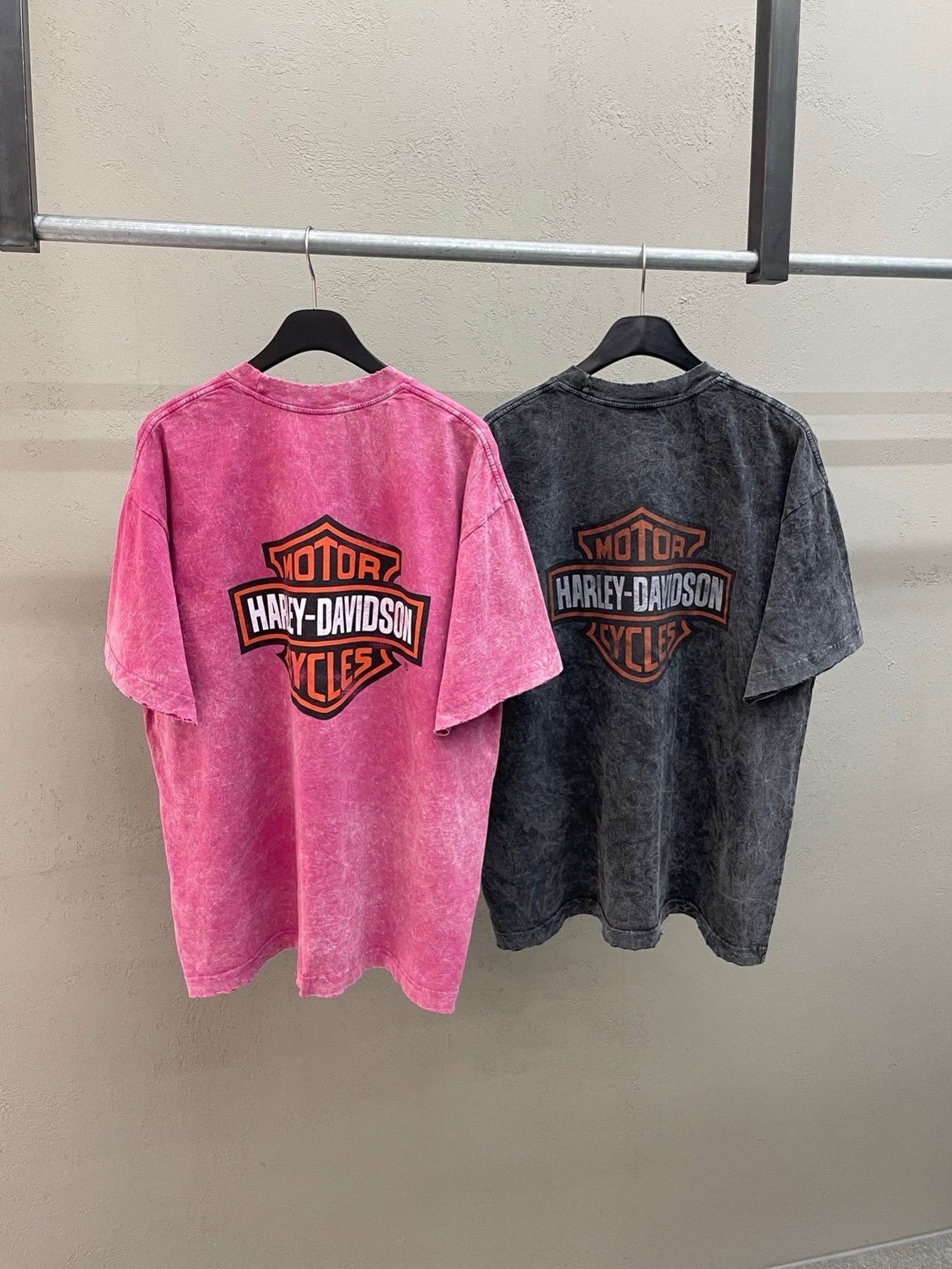 洗水英文字圖案短袖Tee ARCHIVE-424T