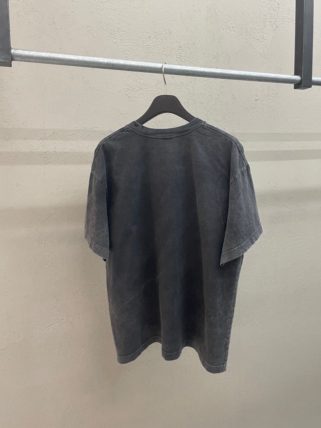 洗水英文字圖案短袖Tee ARCHIVE-427T