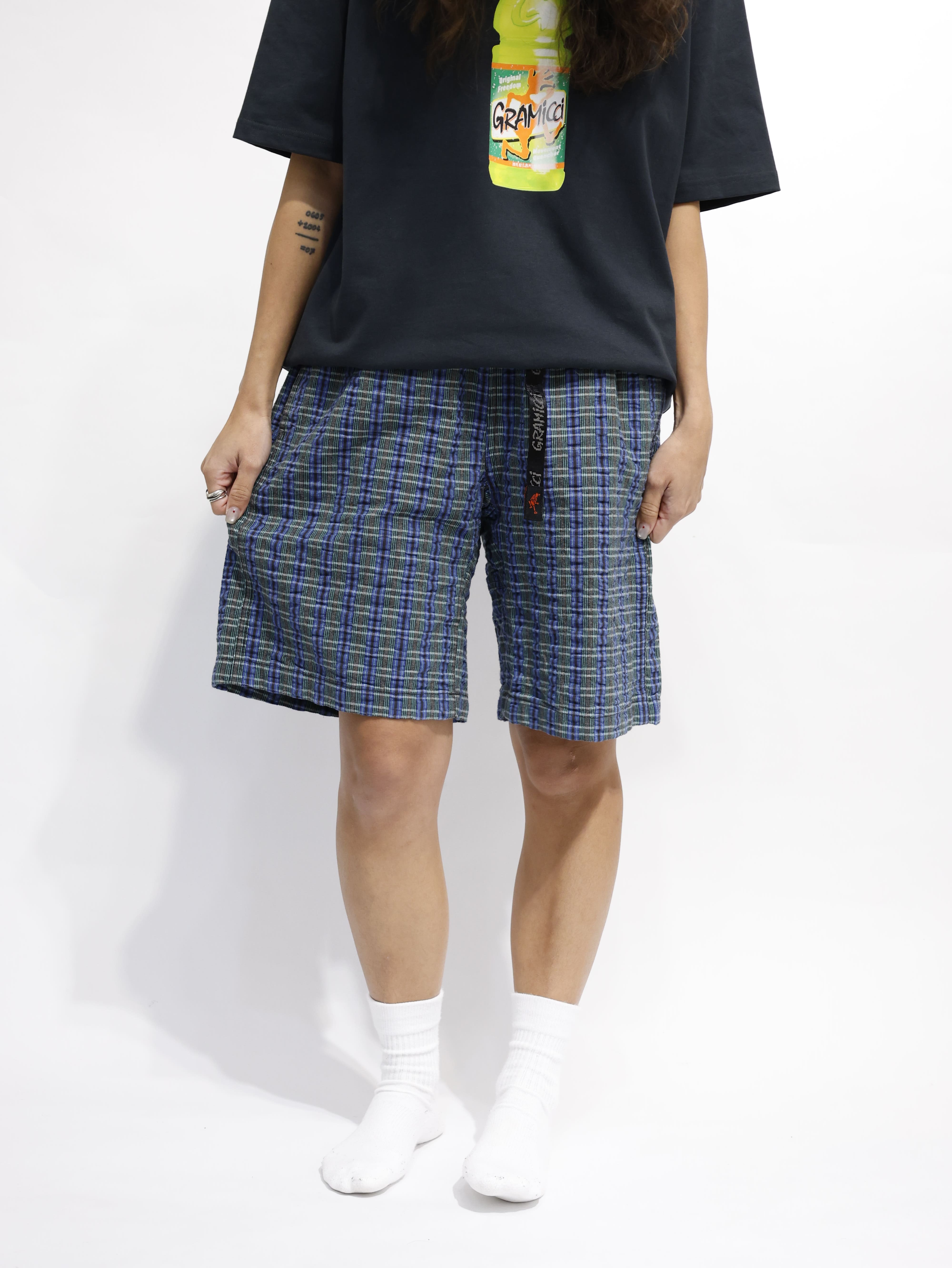 GRAMICCI G-SHORT SEERSUCKER PLAID 短褲 G6SM-P022