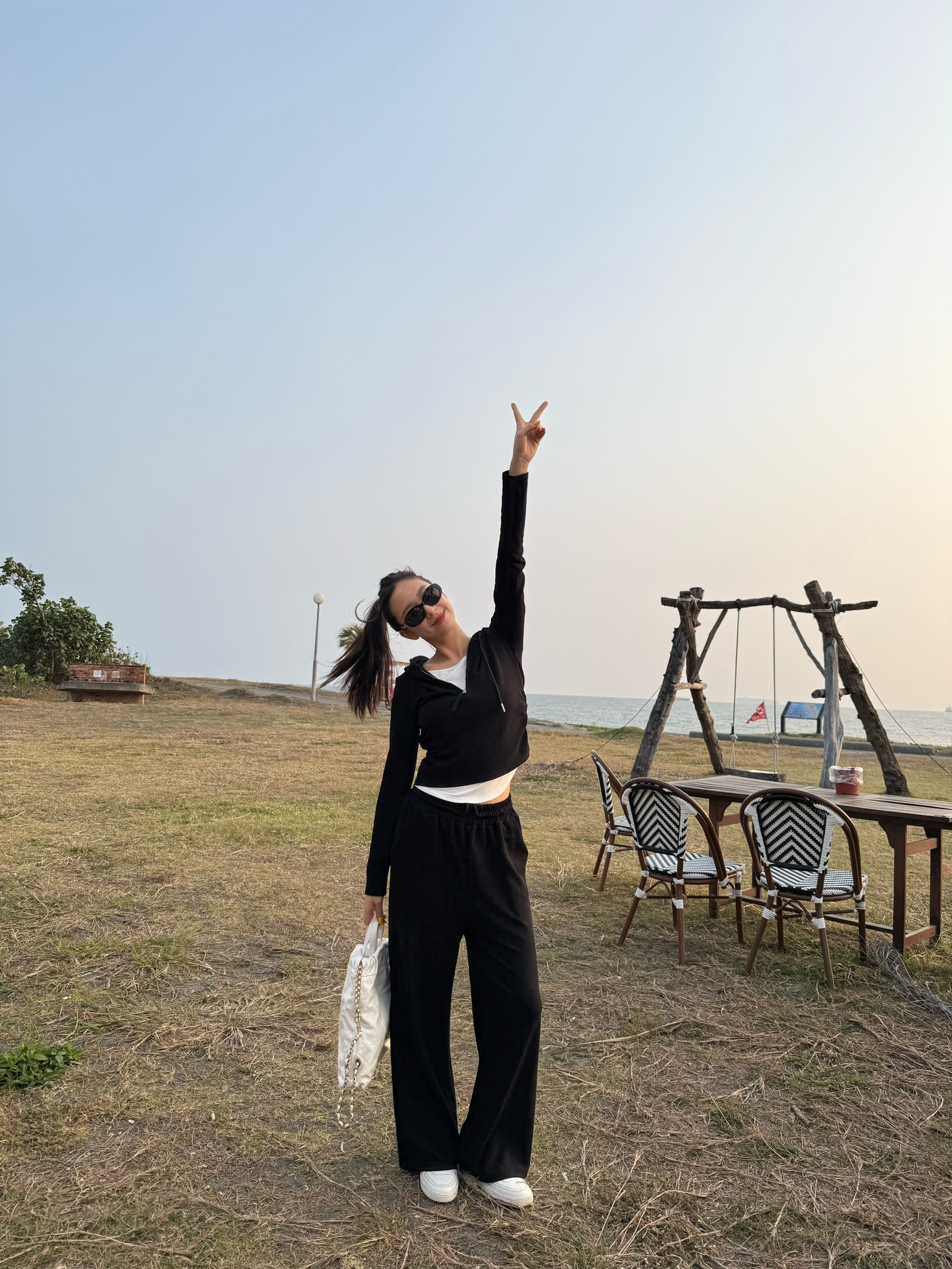 假三件式軟綿休閒套裝