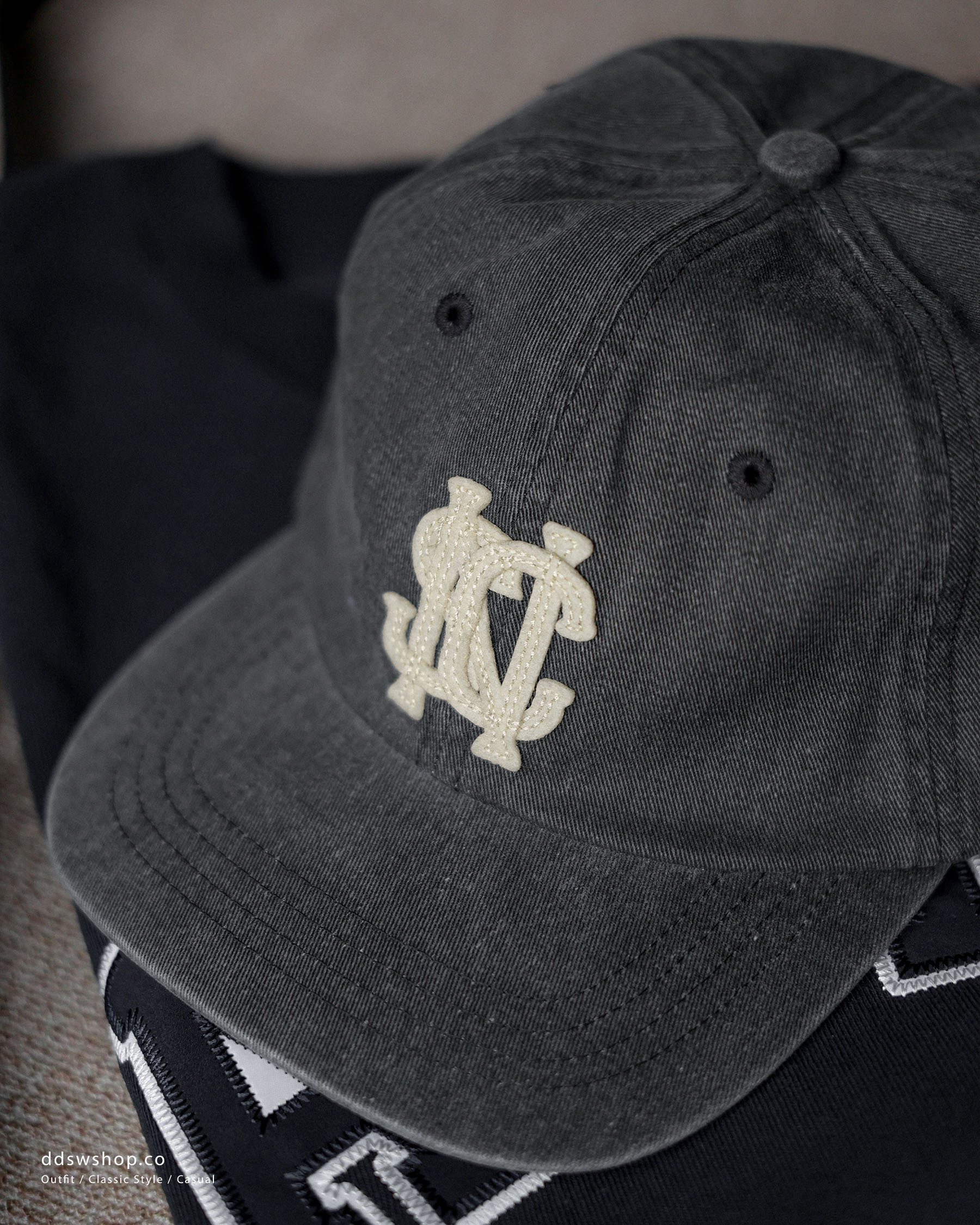 "代購" NAUTICA 水洗做舊 刺繡NSC 棒球帽