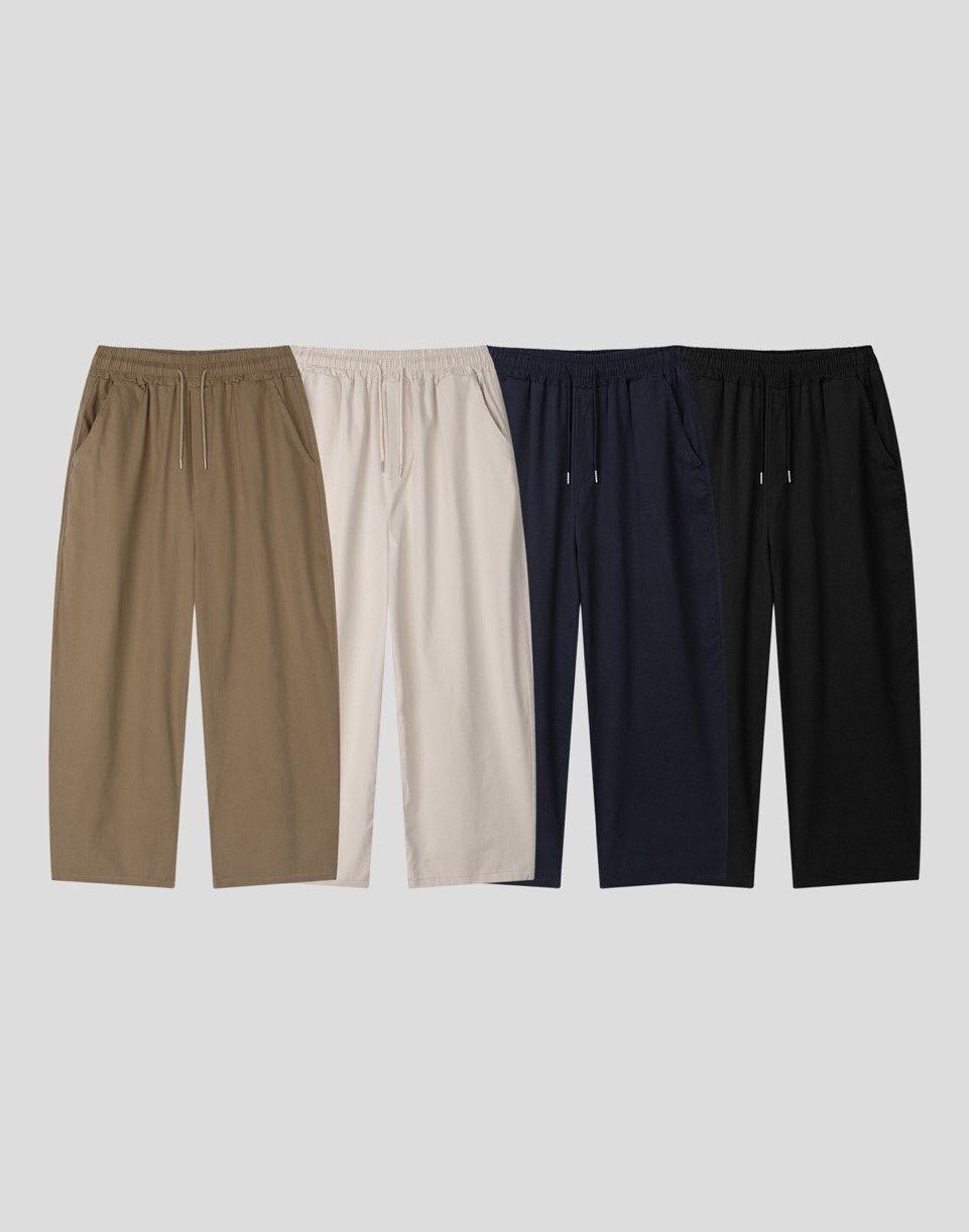 淨色鬆身褲  P3274