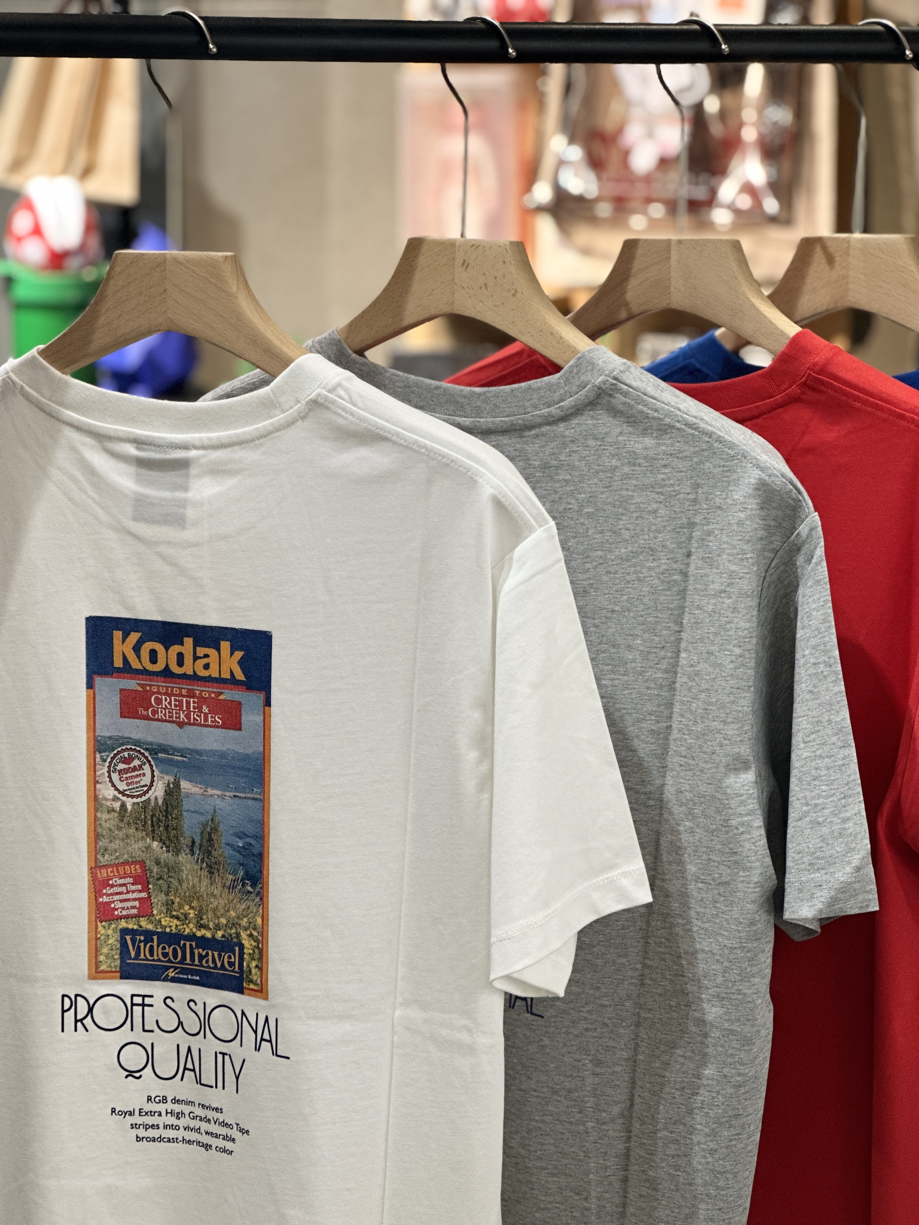 【現貨】Kodak 柯達 RGB 郵票圖樣 速乾涼感 短tee K6223LRS30