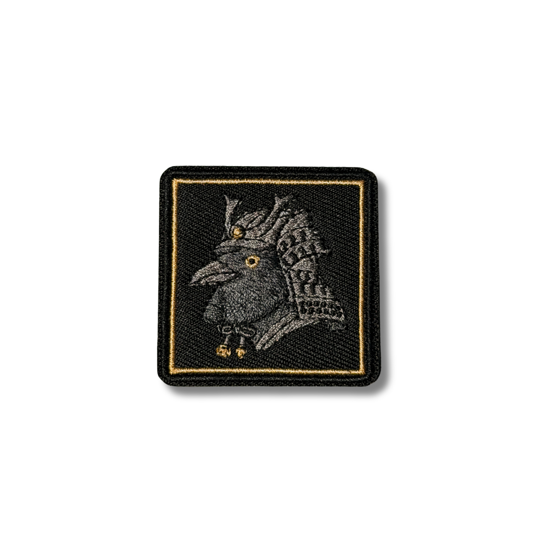 烏鴉武士魔術貼胸章
