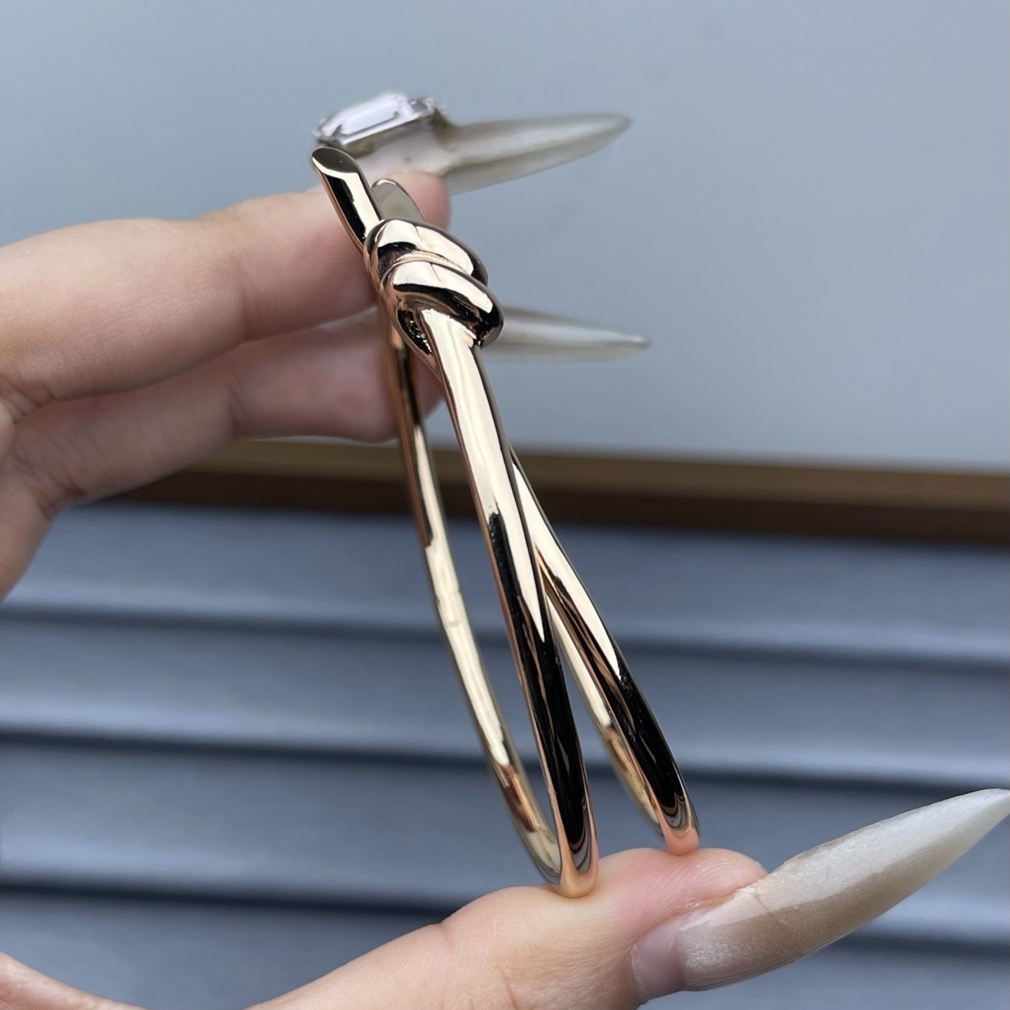 18k Ti”knot繩結扭結雙圈手鐲全系列/高奢定製