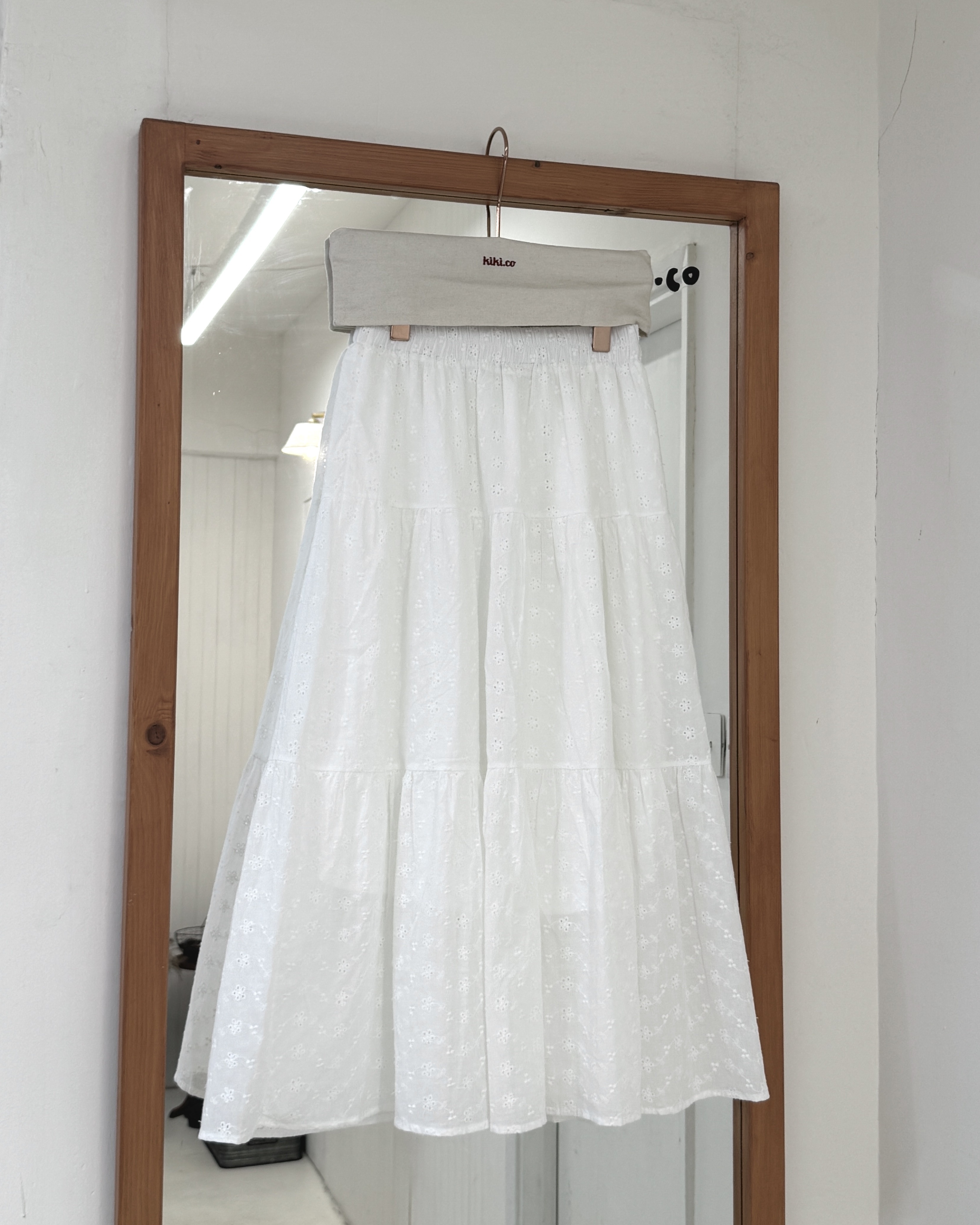 全橡筋層層通花蛋糕半裙