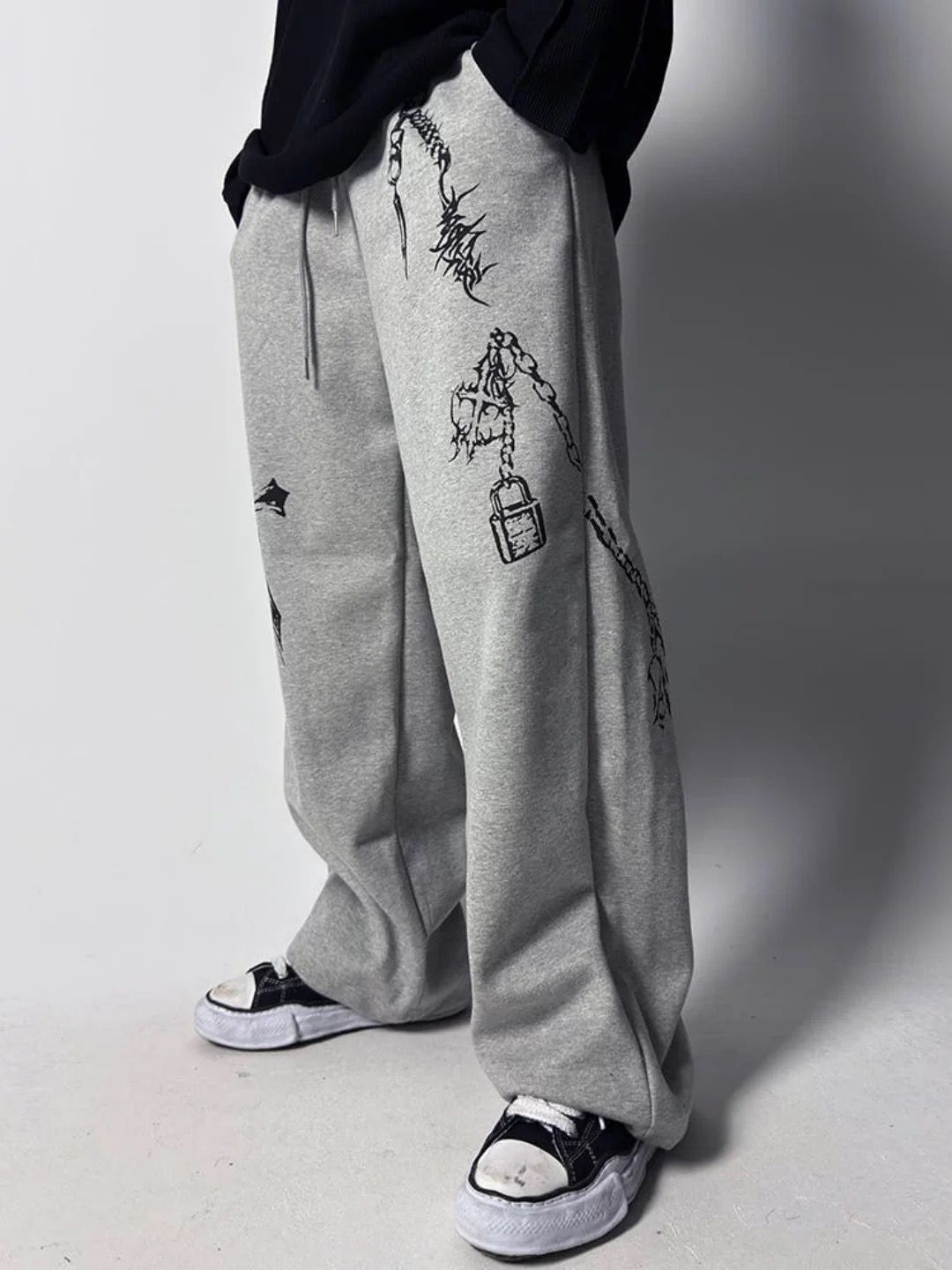 圖案可束腳運動褲 TAC-0425P