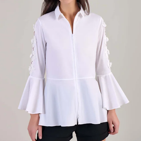 1AF0323-098 [ANNE FONTAINE] Coline Shirt White #P25F22101 (EU)