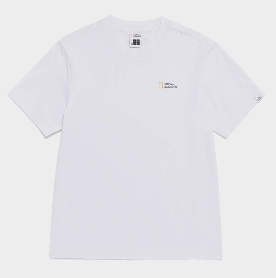【春季新品限時折扣🔥 3/29 晚上12:00結束】NATIONAL GEOGRAPHIC 國家地理 袖口白色咬標 短tee N262UTS891