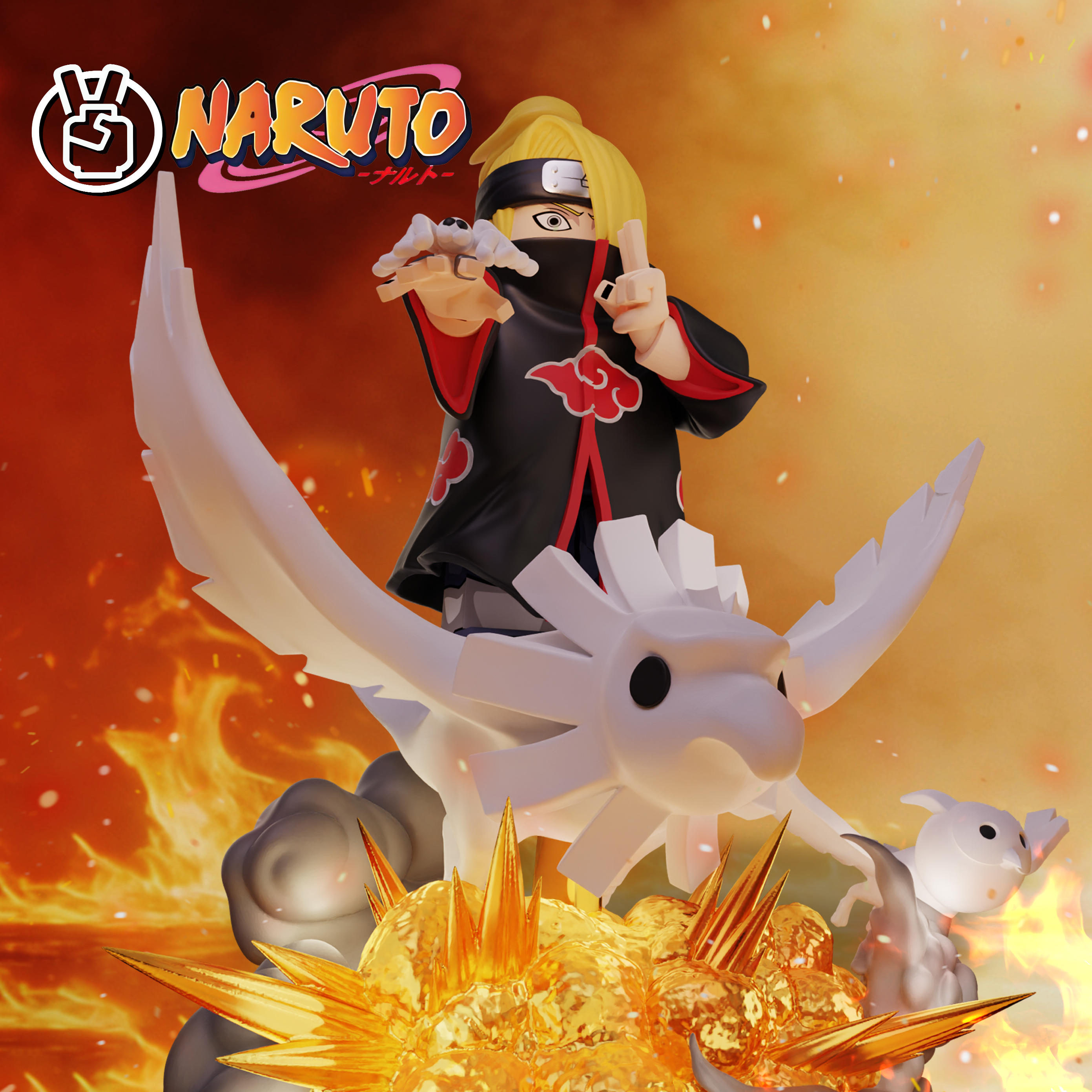 [Yeah Brick][Preorder] Deidara [PADprinted]