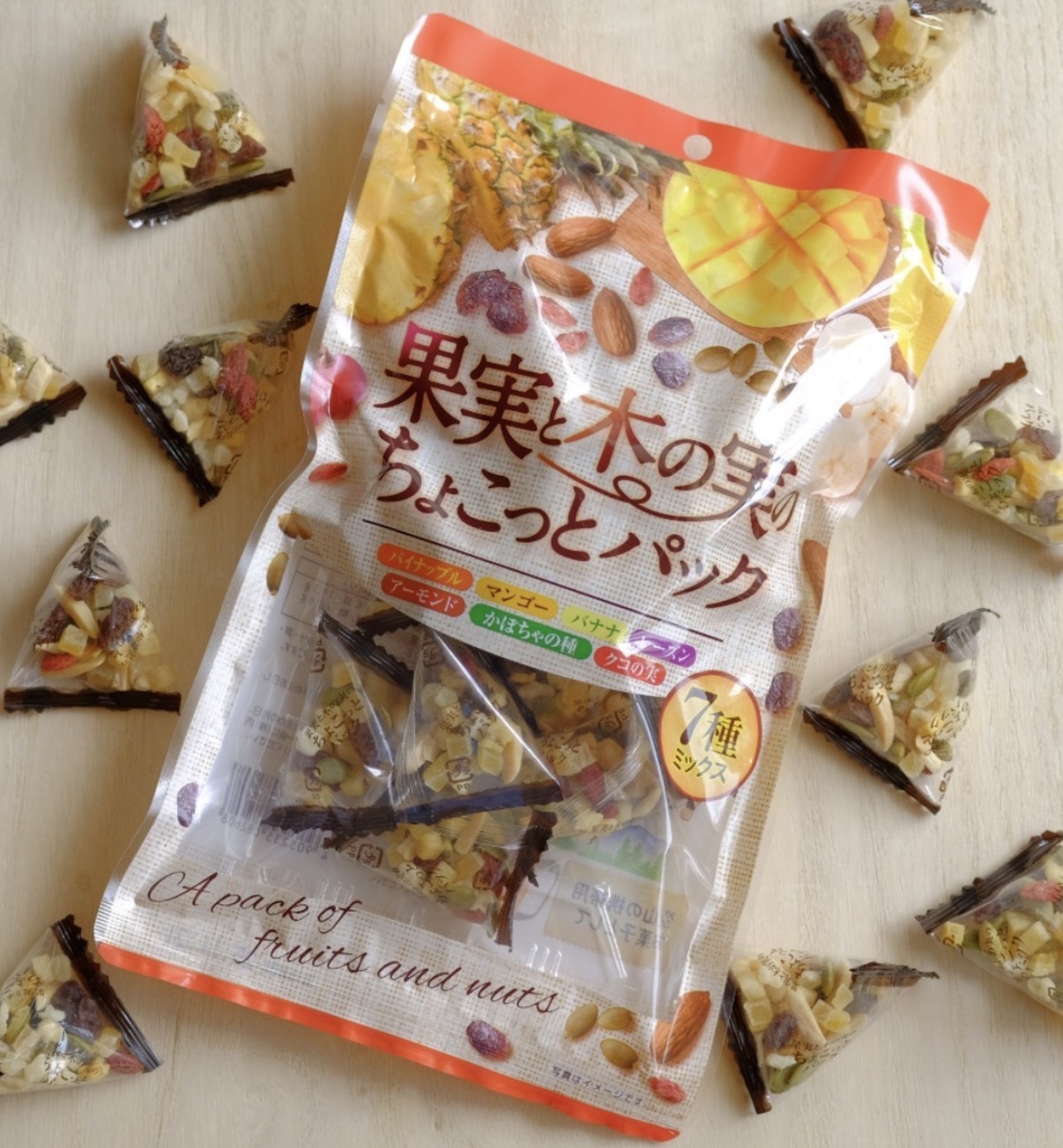 JP 7種の水果乾瓜子零食 90g 2608 TK260320