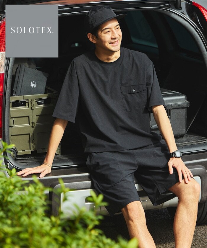 『代購商品』2026SS FREAK'S STORE SOLOTEX foldable short-sleeved travel cloak 吸水 速乾 短袖 套裝 1027248901247