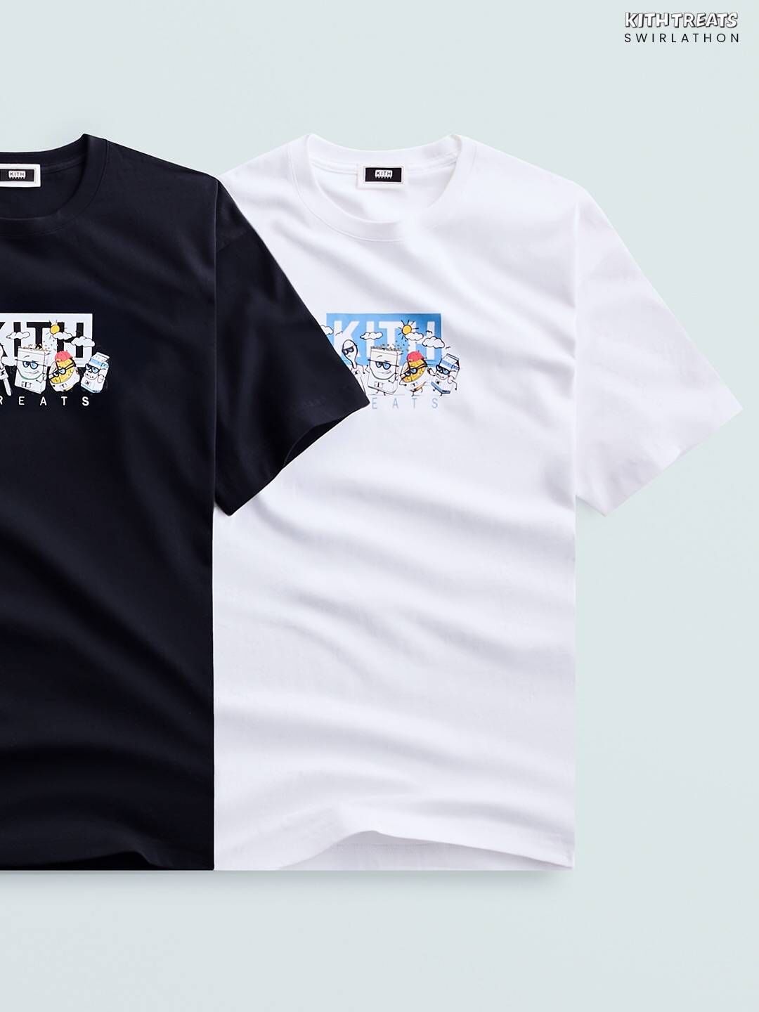 【KITH 】0321發售新品Kith Treats Swirlation BOX LOGO tee