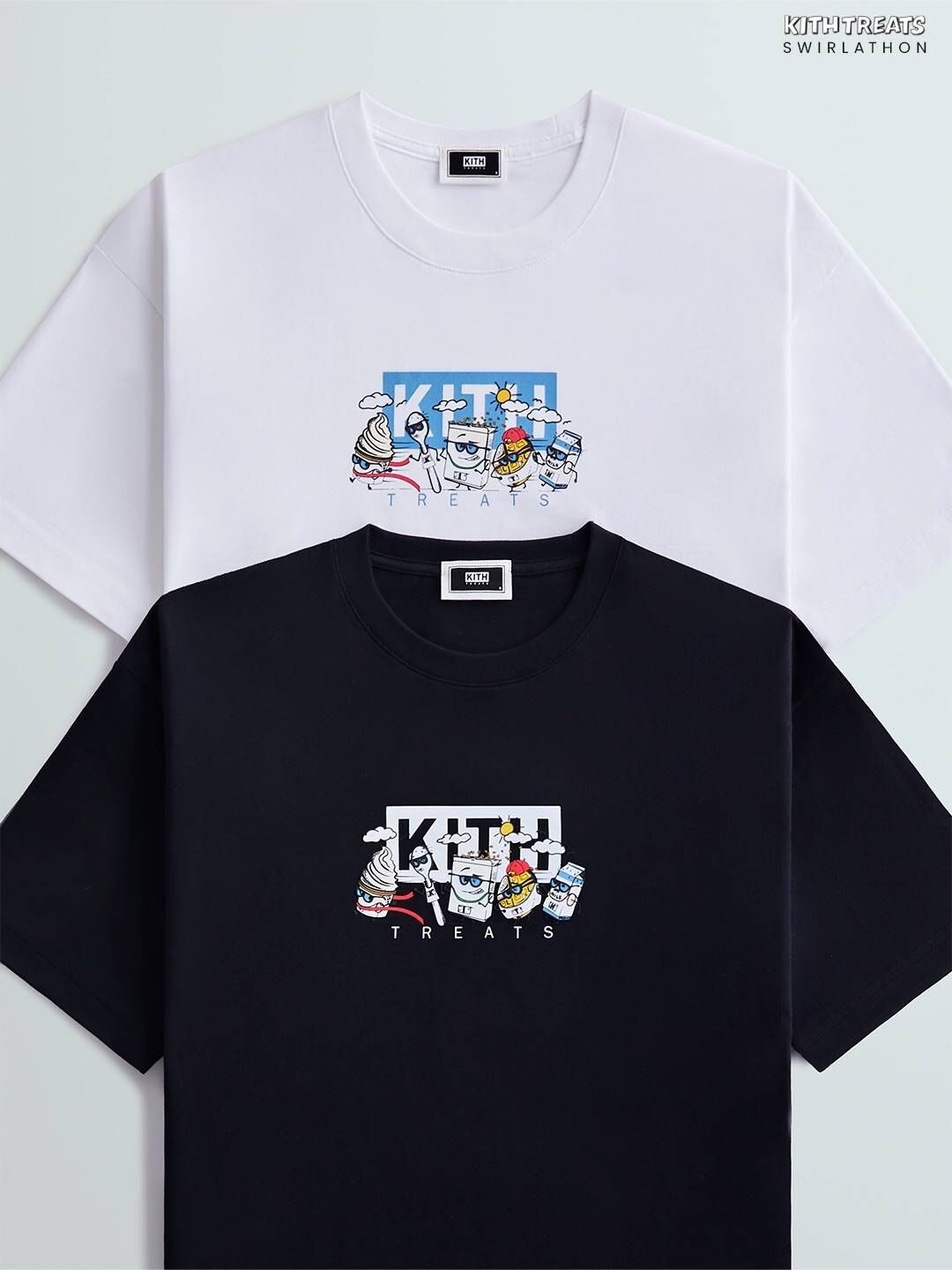 【KITH 】0321發售新品Kith Treats Swirlation BOX LOGO tee