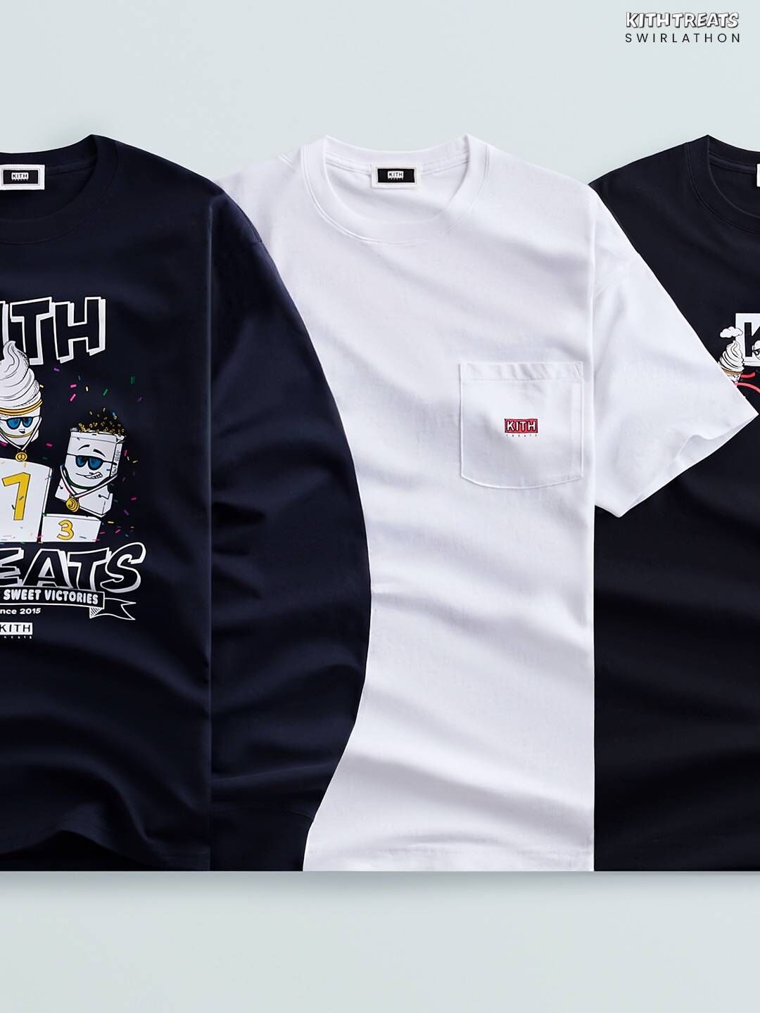 【KITH 】0321發售新品 薄長 Kith Treats Swirlation SWEATSHIRT