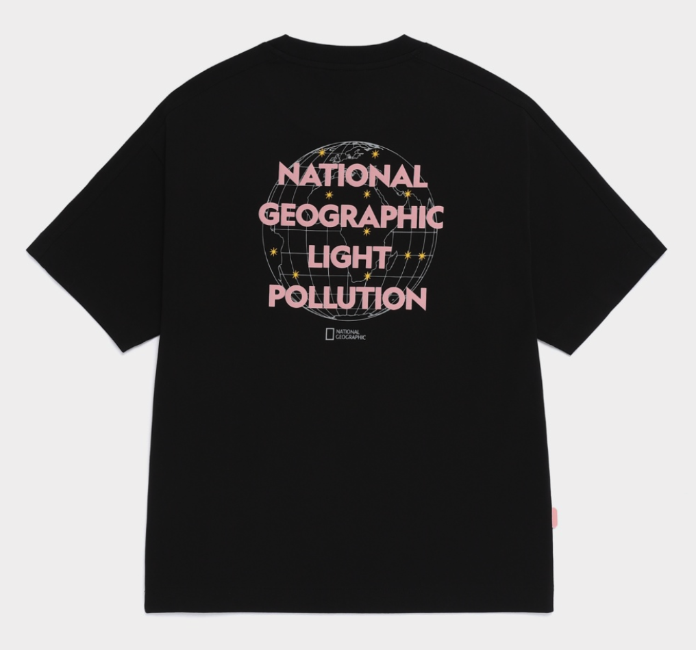 【春季新品限時折扣🔥 3/29 晚上12:00結束】NATIONAL GEOGRAPHIC 國家地理 Caster COOLMAX ECO 背後地球曲線圖樣 涼感短tee N262UTS972|N262UTS072