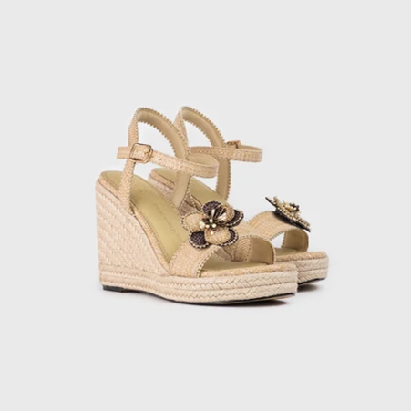 1AF0323-109 [ANNE FONTAINE] Oneca Sandals Gold #P22A101208 (EU)