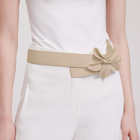 1AF0323-112 [ANNE FONTAINE] Carala Belt Nude #P24A209202 (EU)