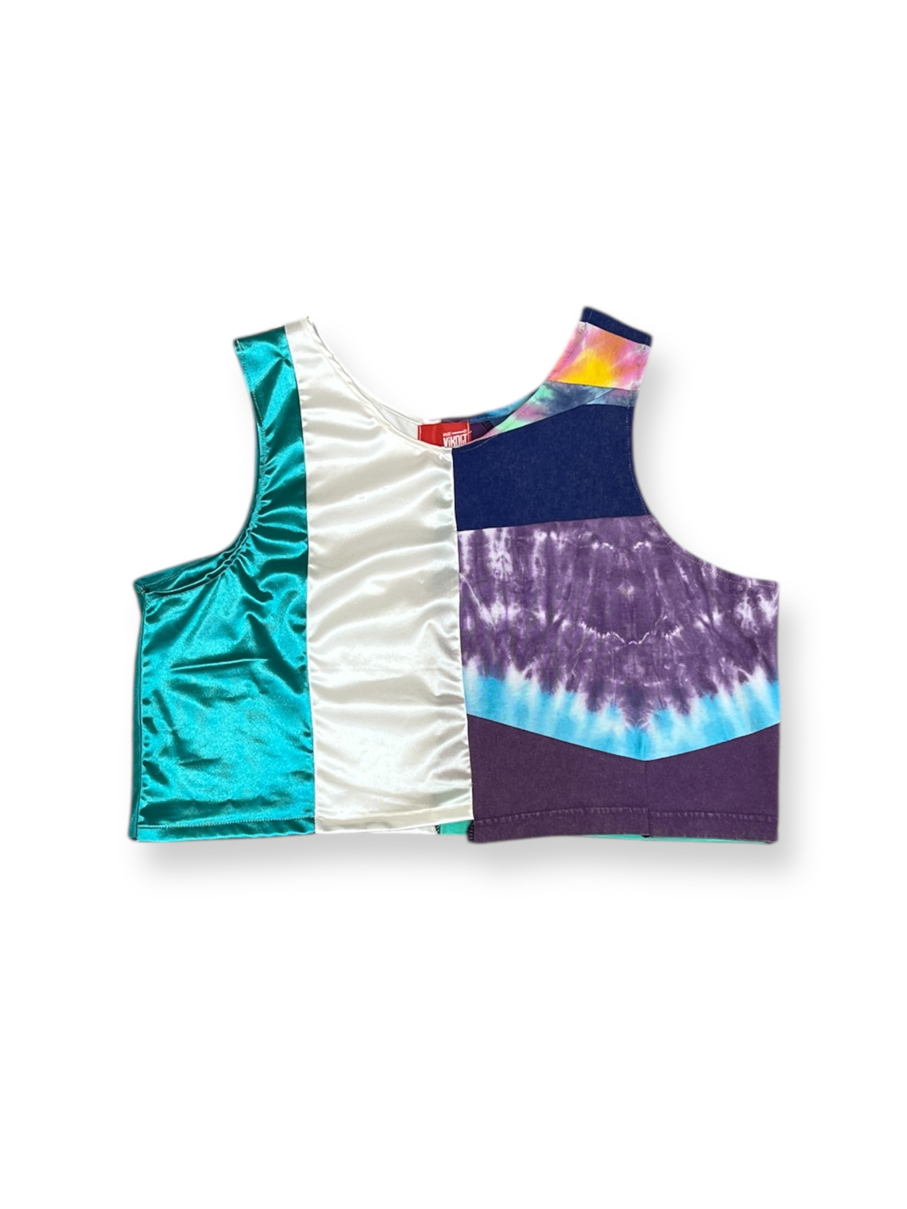 Annstudio|Vikalj Made|拼接短版背心