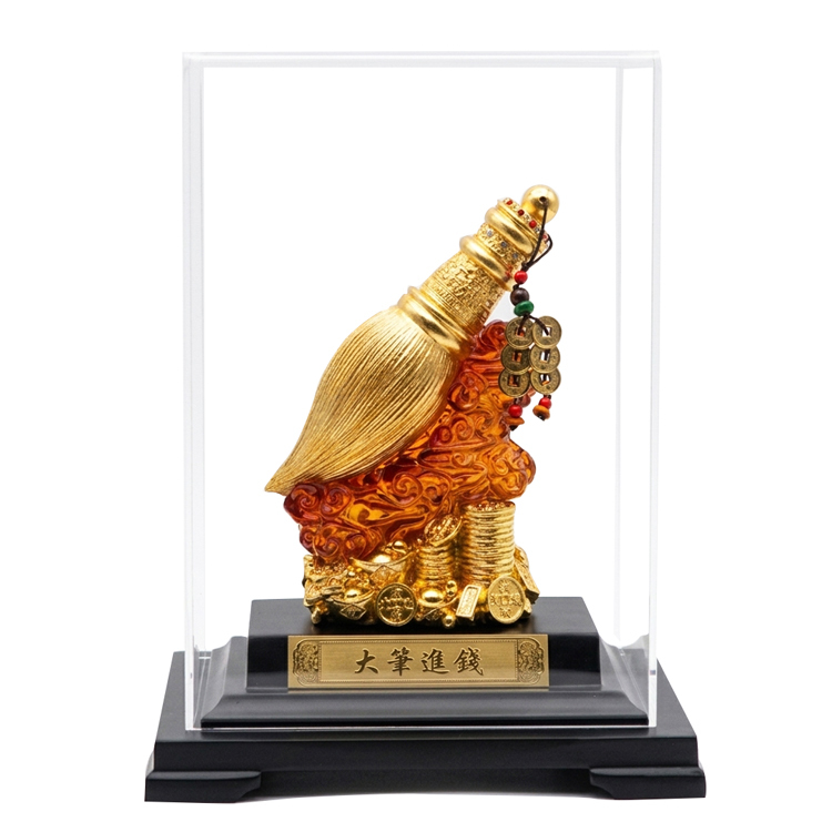 鹿港窯|大筆賺錢・精雕刷金擺飾|開業志慶、開店開市、招財送禮首選