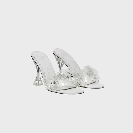 1AF0323-075 [ANNE FONTAINE] Ayala Mules White #P22A12901 (EU)