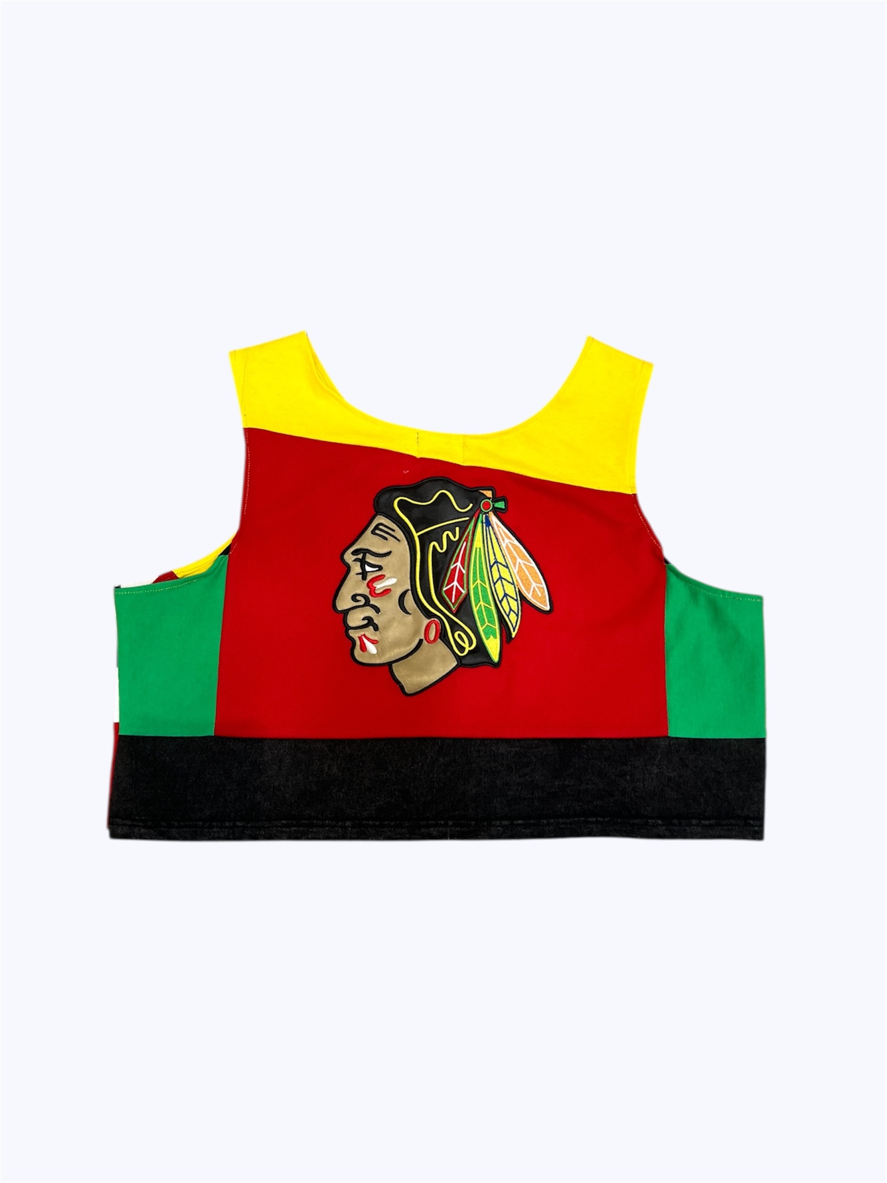 Annstudio|Vikalj Made|拼接短版背心