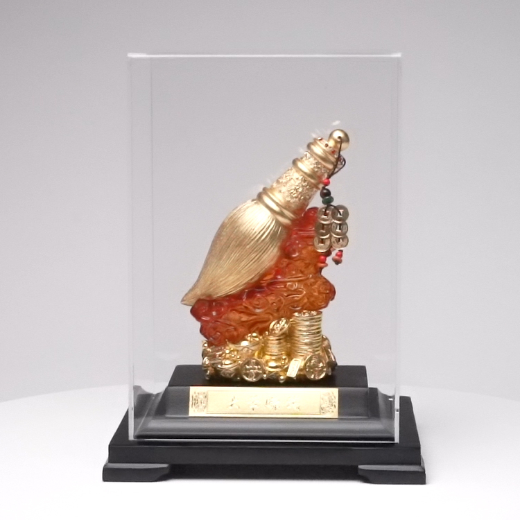 鹿港窯|大筆賺錢・精雕刷金擺飾|開業志慶、開店開市、招財送禮首選