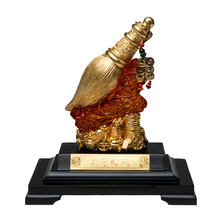 鹿港窯|大筆賺錢・精雕刷金擺飾|開業志慶、開店開市、招財送禮首選