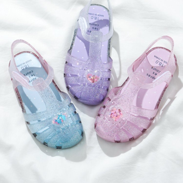 日本 14-19 星砂果凍涼鞋 3色