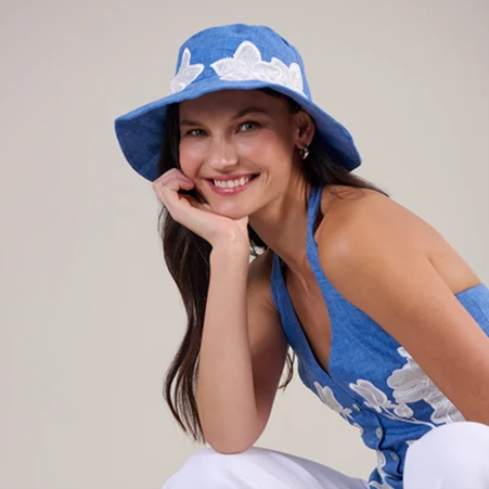 1AF0323-118 [ANNE FONTAINE] Tonia Bob Denim Blue #P25A002518 (EU)