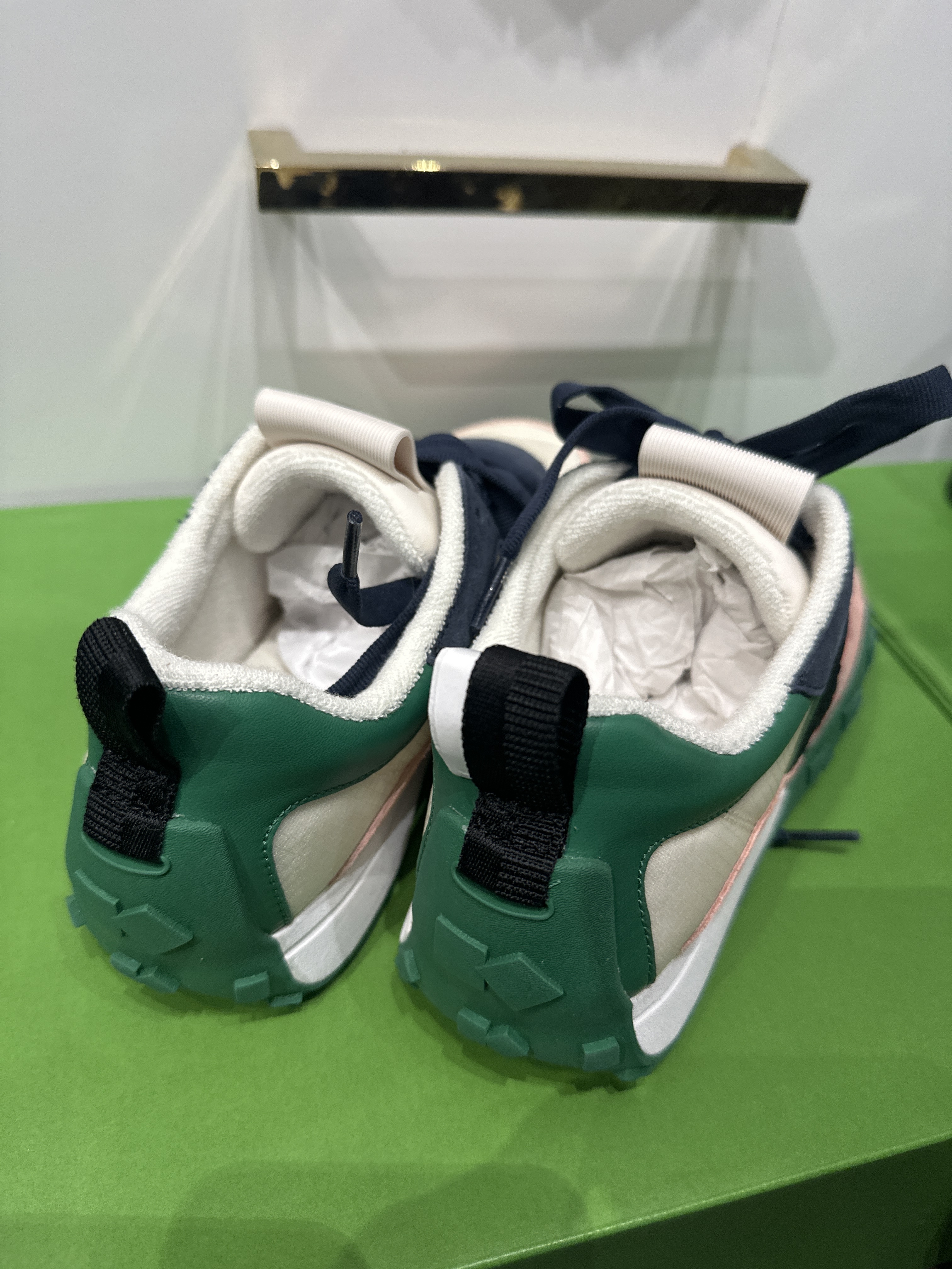 RQ113 KS 綠色拼粉紅色 白色波鞋 K As In Kate Sneakers