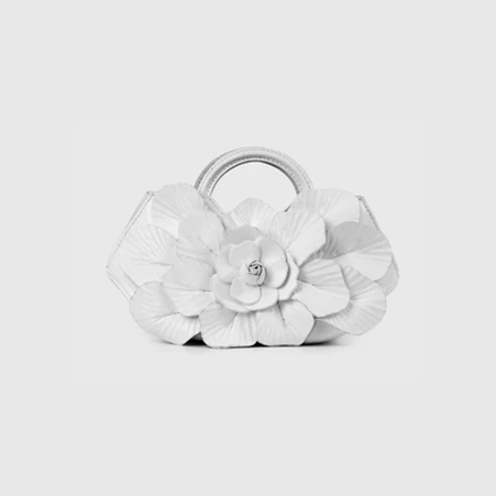 1AF0323-121 [ANNE FONTAINE] Scarlet Mini Handbag White #H21A00201 (EU)