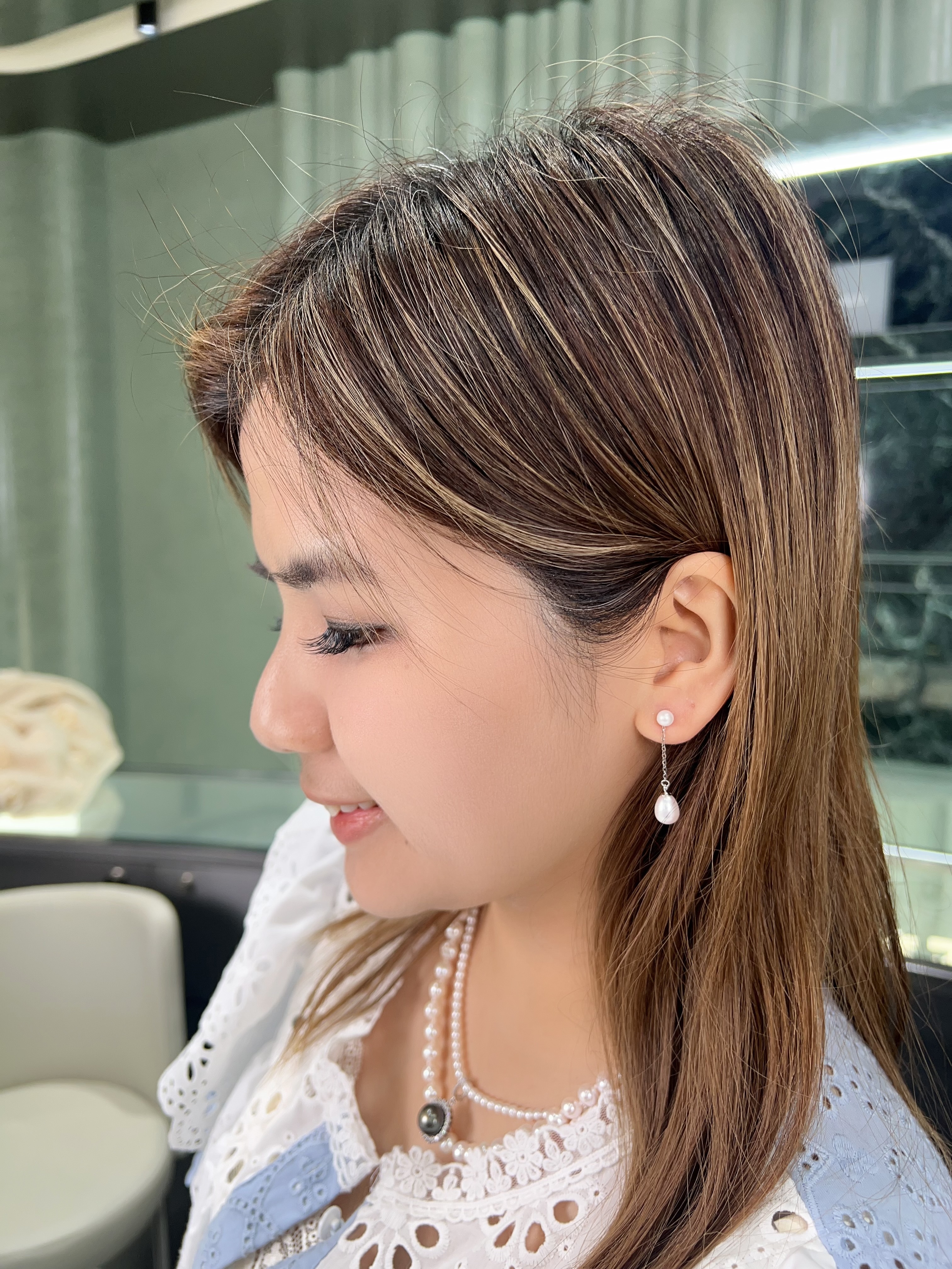 E57 "兩戴珍珠風在吹耳環 （DSES064EL-239）" $238