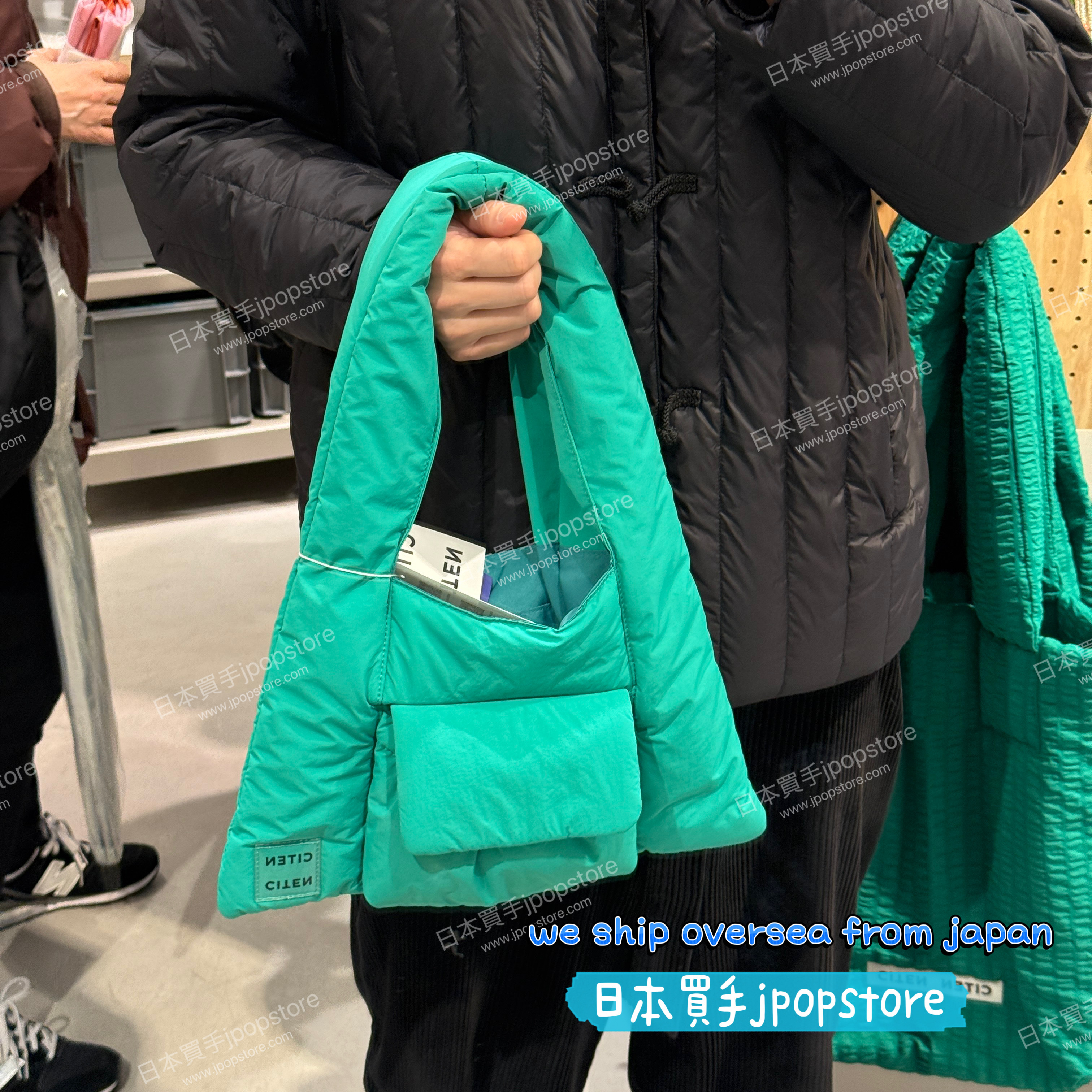 CITEN Triangle Flap Pocket Tote S