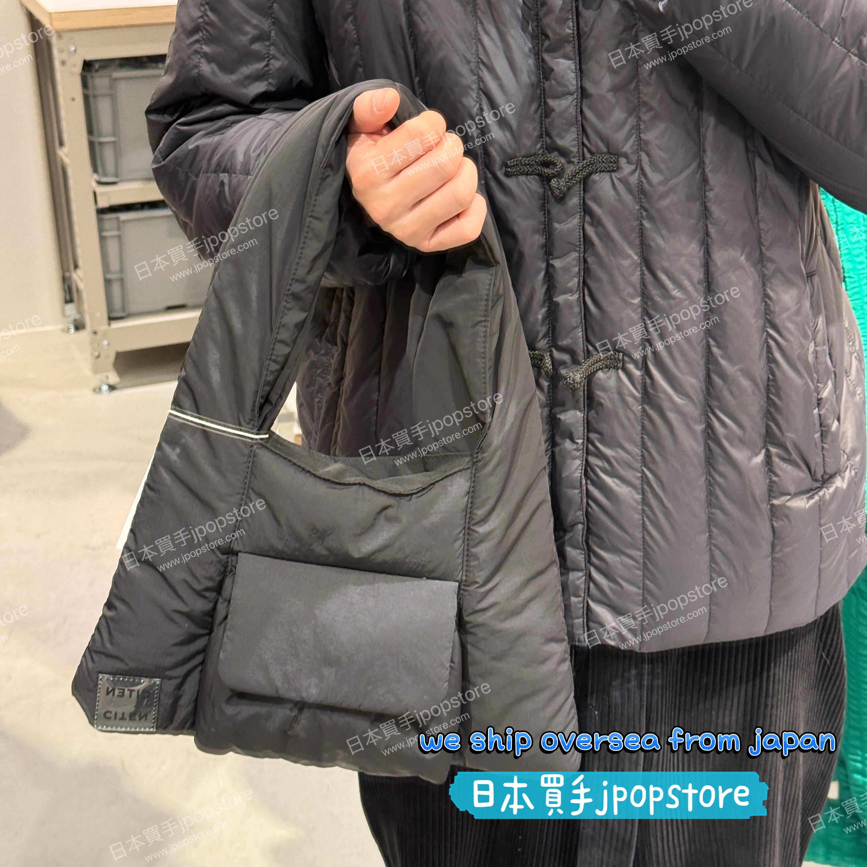 CITEN Triangle Flap Pocket Tote S