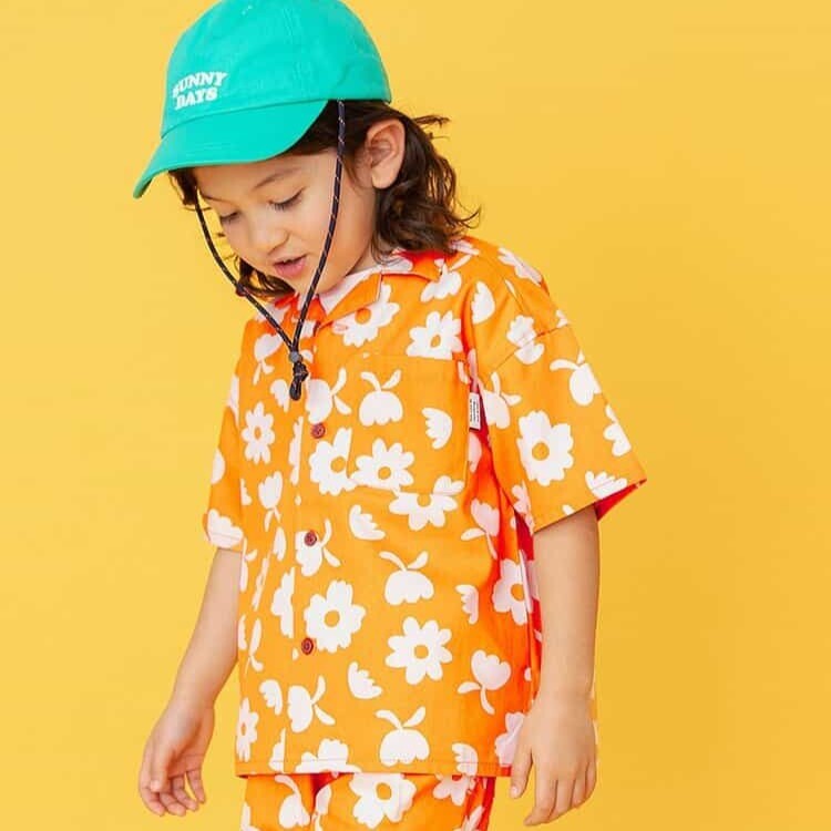 日本 90-140 主廚印花襯衫 4色